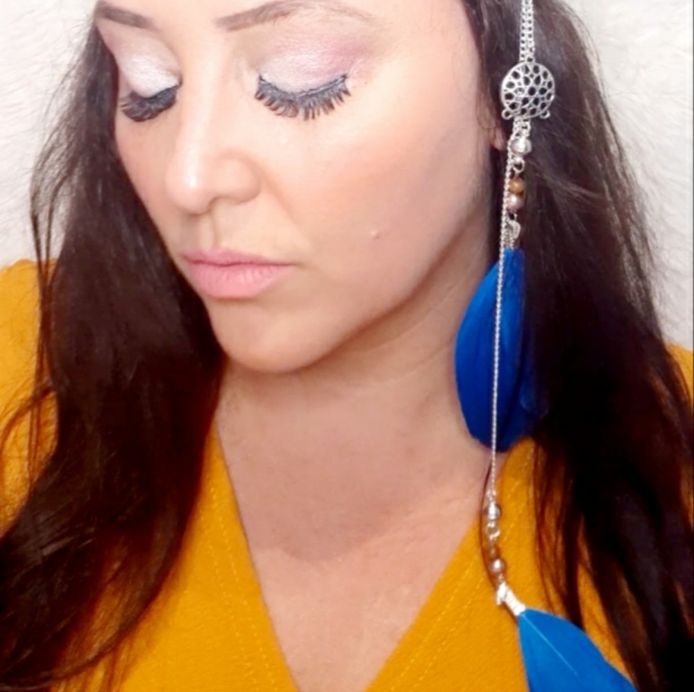 Custom Handmade Feather Hair Roach Clips